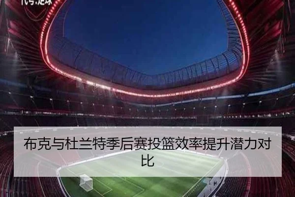 布克与杜兰特季后赛投篮效率提升潜力对比